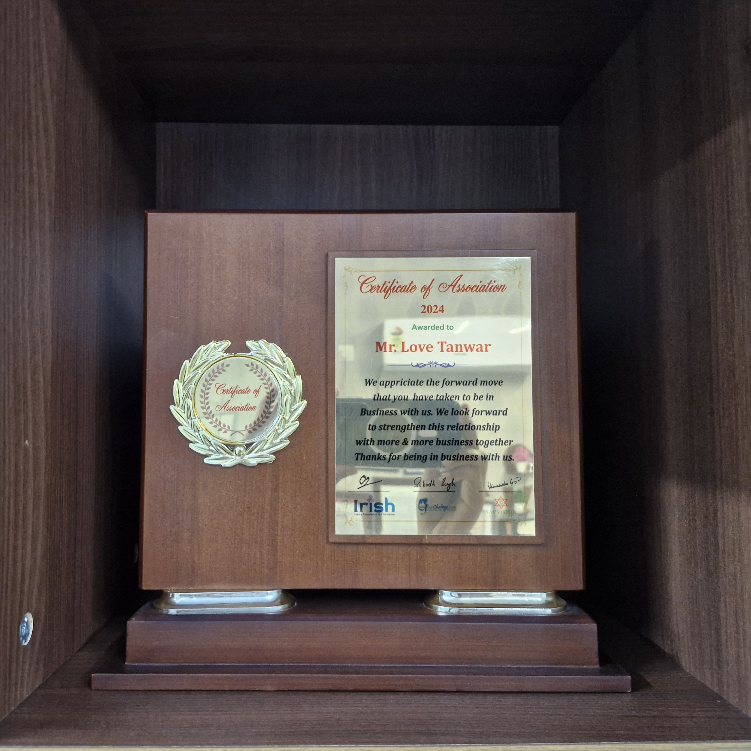 Certificate of Association