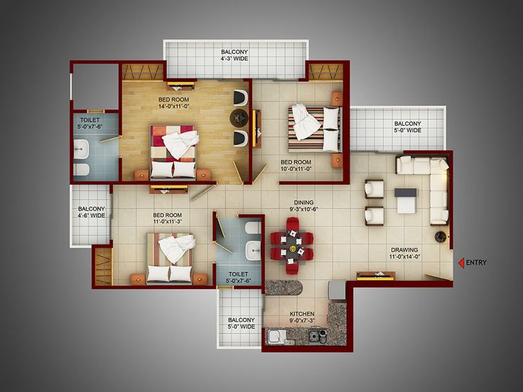Samridhi Grand Avenue floor plan