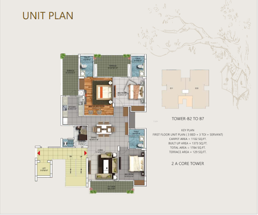 Nirala Aspire Low Rise floor plan