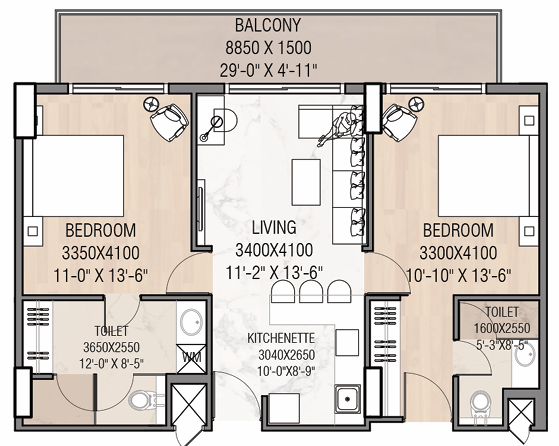 high-life floor plan